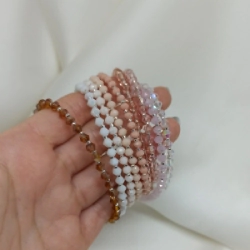 Pulsera cristal - colores varios N� 1