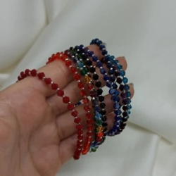 Pulsera cristal - colores varios N� 3