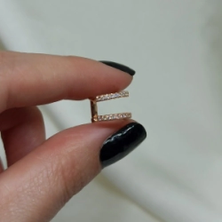Cuff rose - Modelo N� 35