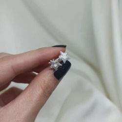 Aros pasantes estrella -  Modelo N� 52