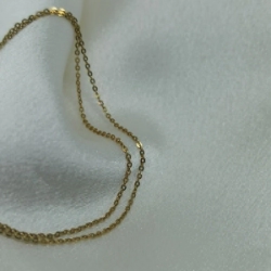 Cadena 40 cm - Espejito Modelo N� 04 - 1,3 gs
