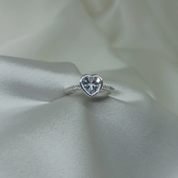 Anillo coraz�n - Modelo N� 28