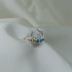 Anillo flor de loto - Modelo N� 30