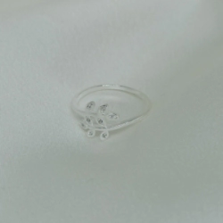 Anillo hojitas - Modelo N� 30