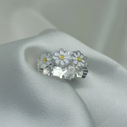Anillo margaritas - Modelo N� 31