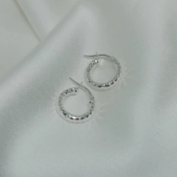 Aros lisos livianos con cierre italiano - Modelo N� 37