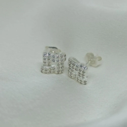 Aros pasantes micropiedra - Modelo N� 47