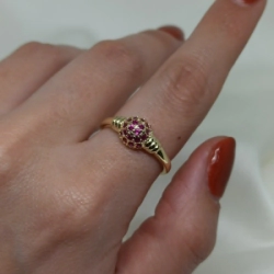 Anillo frutilla - Modelo N� 16