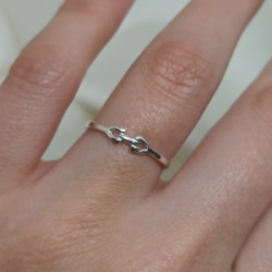 Anillo "abstracto" Modelo N� 66