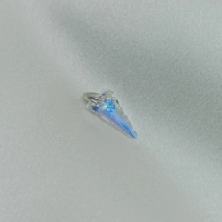 Dije Triangulo Cristal - Boreal Blue