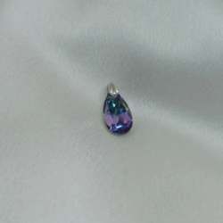 Dije Gota Cristal  - Violeta