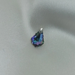Dije Gota Barroco Cristal  - Violeta