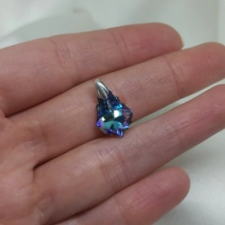 Dije Gota Barroco Cristal  - Violeta