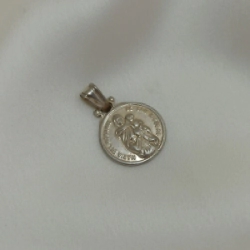 Dije Virgen de San Nicolas - Modelo N� 4 - 20 mm