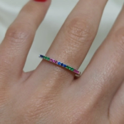 Anillo medio sin fin - Modelo N� 07