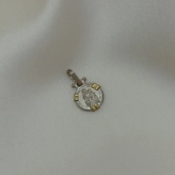 Dije Virgen de San Nicolas - Modelo N� 5 - 13 mm