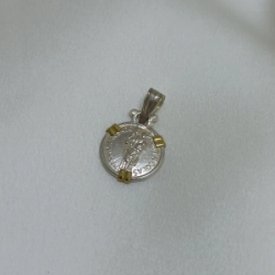 Dije Virgen de San Nicolas - Modelo N� 6 - 21 mm