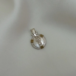 Dije Virgen de San Nicolas - Modelo N� 7 - 17 mm