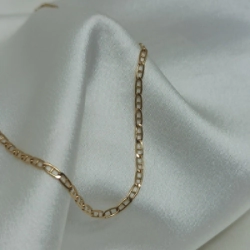Cadena 40 cm - Figaro con palito - 4,7 gs
