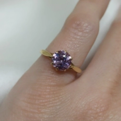 Anillo solitario - Modelo N� 27