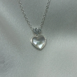 Conjunto Cadena + Dije - Coraz�n