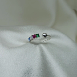 Anillo multicolor - Modelo N� 48