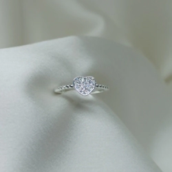 Anillo coraz�n - Modelo N� 27