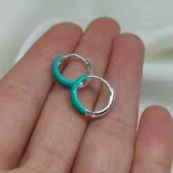 Aros Huggies Esmaltados - Modelo N� 51