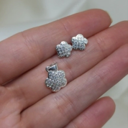 Dije + Aros C�bic - Modelo N�  16