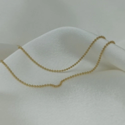 Cadena Bolitas - Modelo N� 15 -  2,7 gs