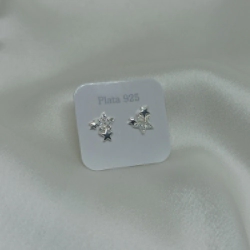 Aros pasantes estrellas -  Modelo N� 62