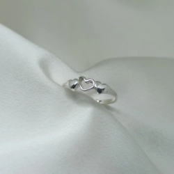 Anillo Coraz�n triple