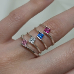 Anillo cintillo - Modelo N� 16