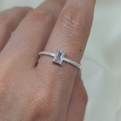 Anillo cintillo - Modelo N� 18