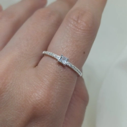 Anillo cintillo - Modelo N� 21