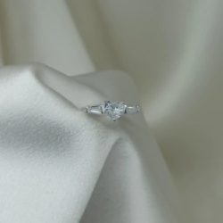 Anillo coraz�n - Modelo N� 40