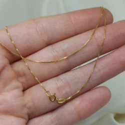 Cadena Veneciana con bolitas - Modelo N� 2 - 1,8 gs