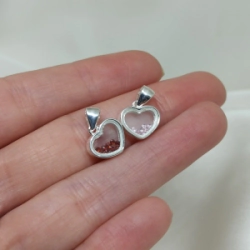 Dije micropiedra coraz�n - Modelo N� 31