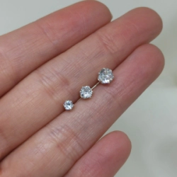 Aros pasantes (3 pares) - Modelo N� 03