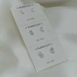 Aros pasantes (3 pares) - Modelo N� 04