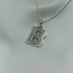 Dije Inicial "B" Grande - Inflada