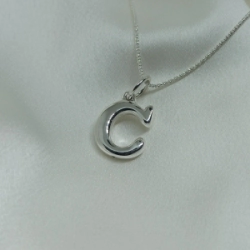 Dije Inicial "C" Grande - Inflada