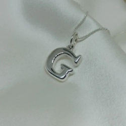 Dije Inicial "G" Grande - Inflada