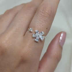 Anillo Micro flor - Modelo N� 50