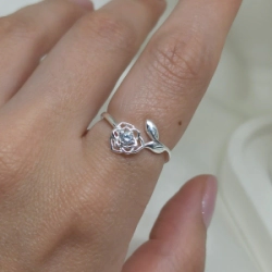 Anillo flor - Modelo N� 15
