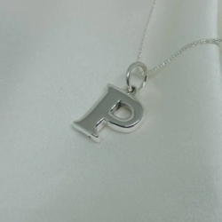 Dije Inicial "P" Grande - Inflada