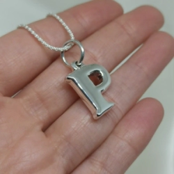 Dije Inicial "P" Grande - Inflada