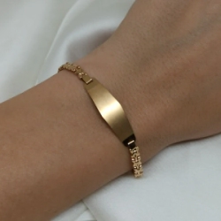 Pulsera identidad - Modelo N� 2 - 6,3 gs