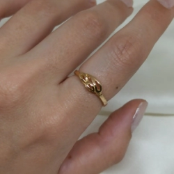 Anillo Liso - Modelo N� 51 - 2,4 gs