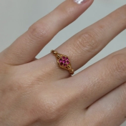 Anillo Frutilla - Modelo N� 4 -2,2 gs